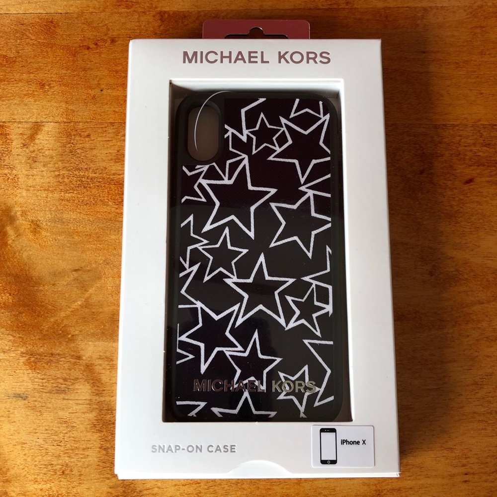 NWT Michael Kors iPhone X case